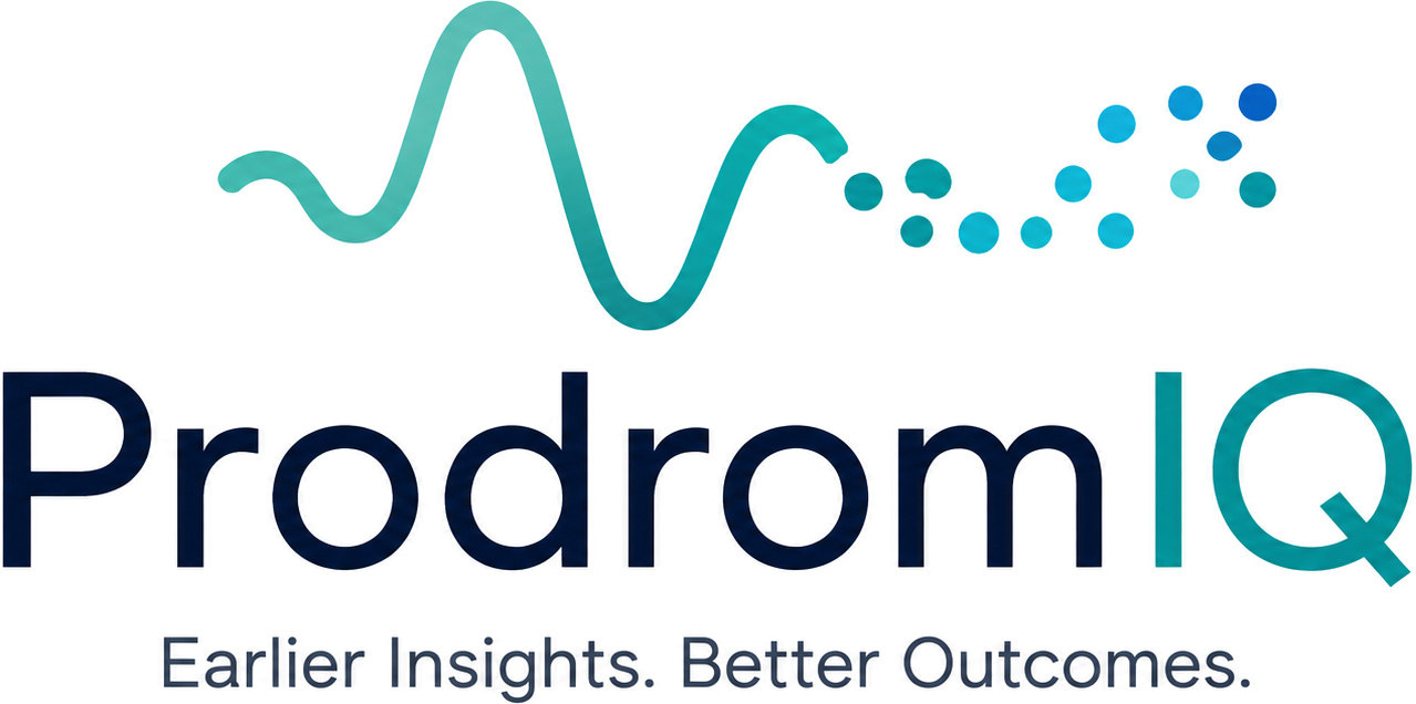 ProdromIQ — Earlier Insights. Better Outcomes.